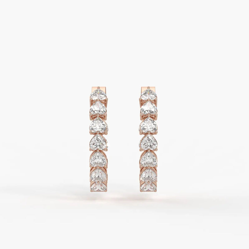 Heara Sparkle Hoop Earrings