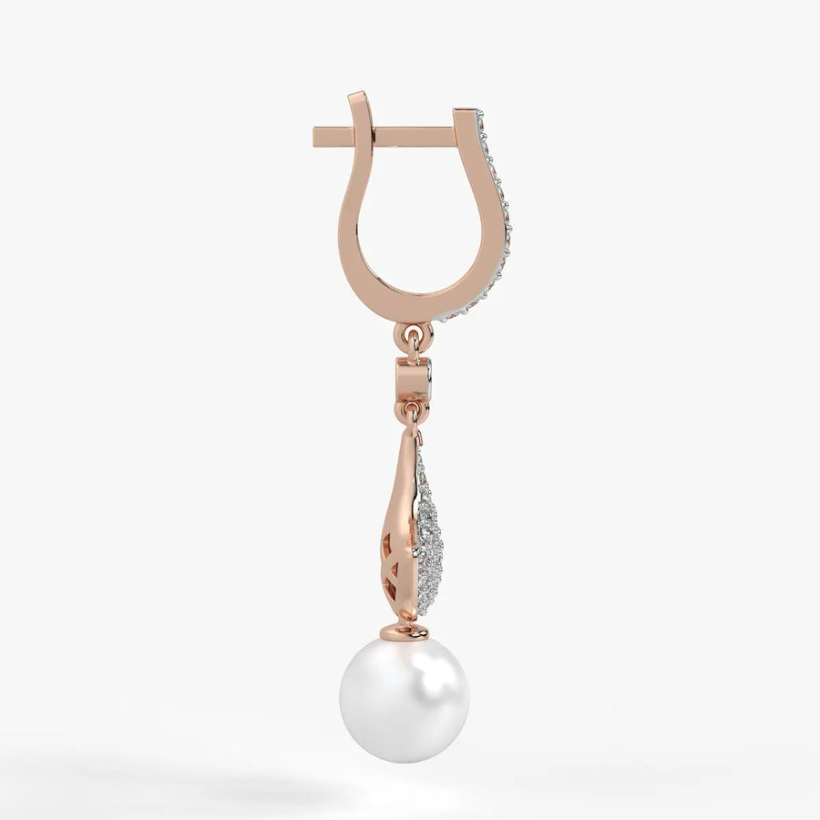 Fan Pav? Drop Earrings