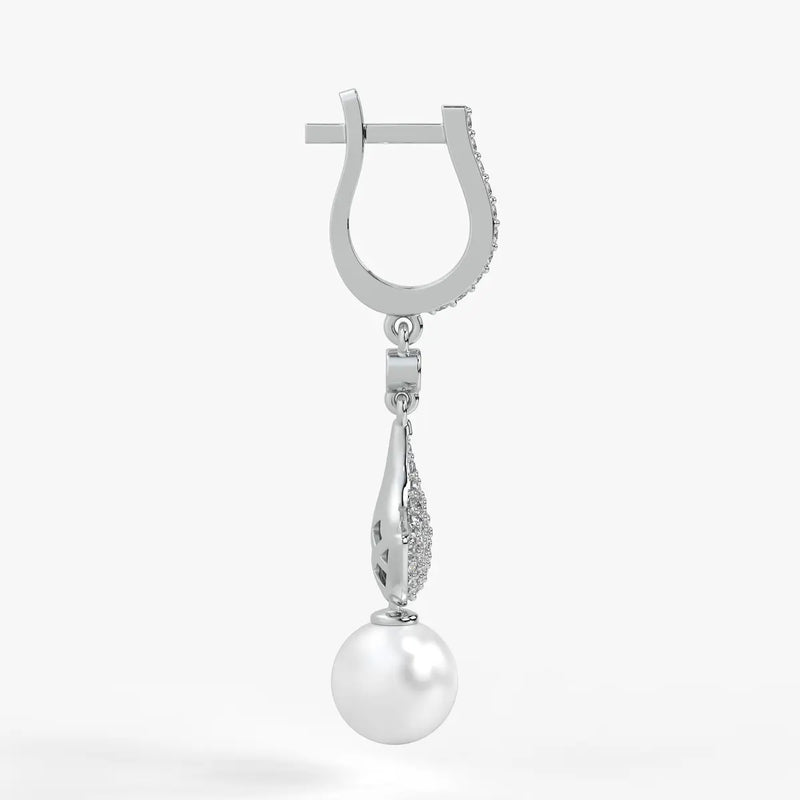 Fan Pav? Drop Earrings