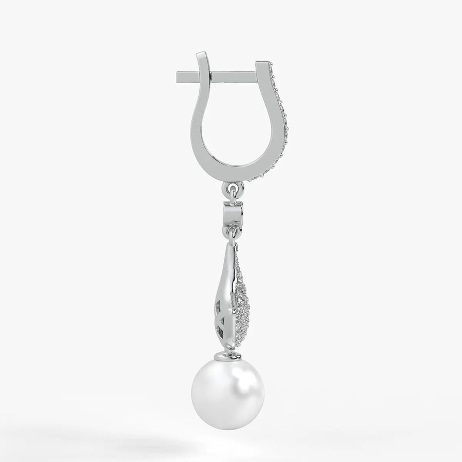 Fan Pav? Drop Earrings