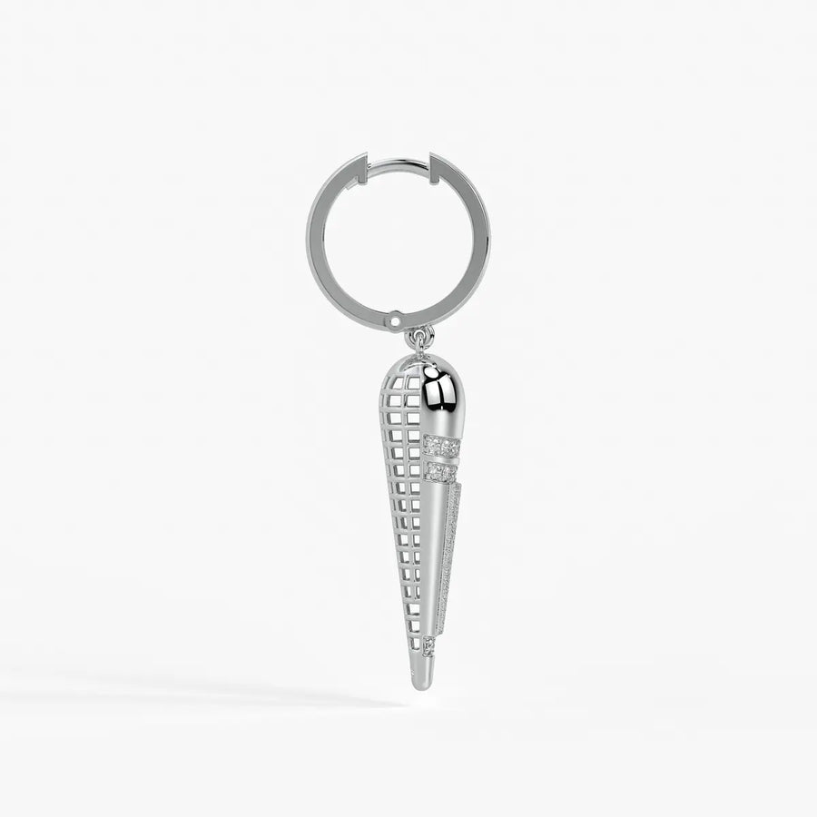 Tapered Cone Drop Earrings