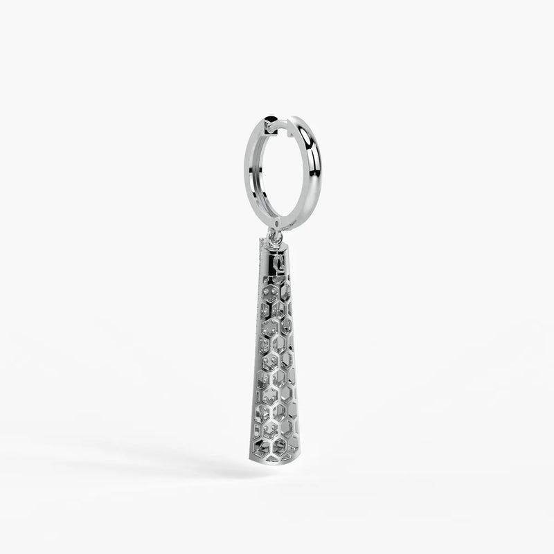 Tapered Bar Drop Earrings