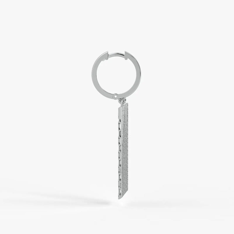 Tapered Bar Drop Earrings