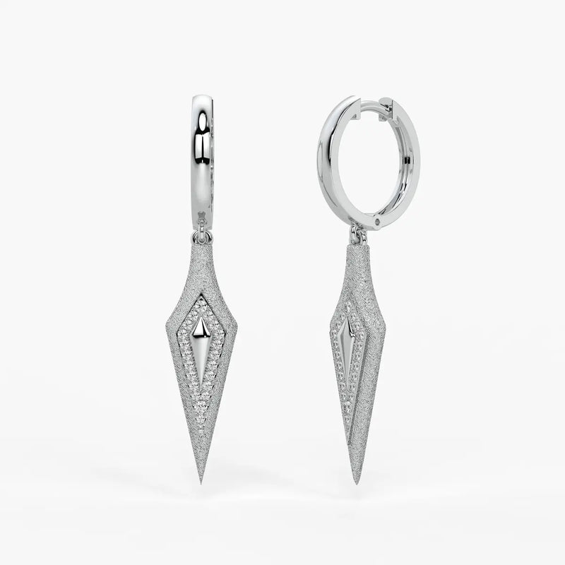 Arrow Prism Drop Earrings