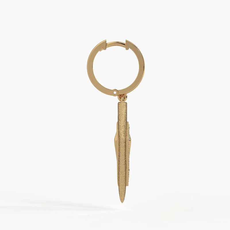 Arrow Prism Drop Earrings