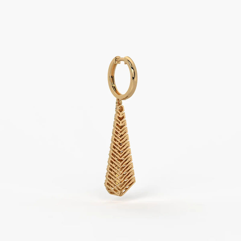 Vantiq Velocity Chevron Earrings