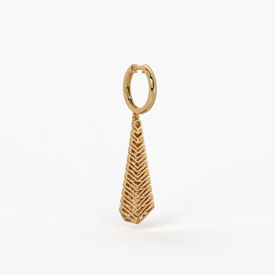 Vantiq Velocity Chevron Earrings