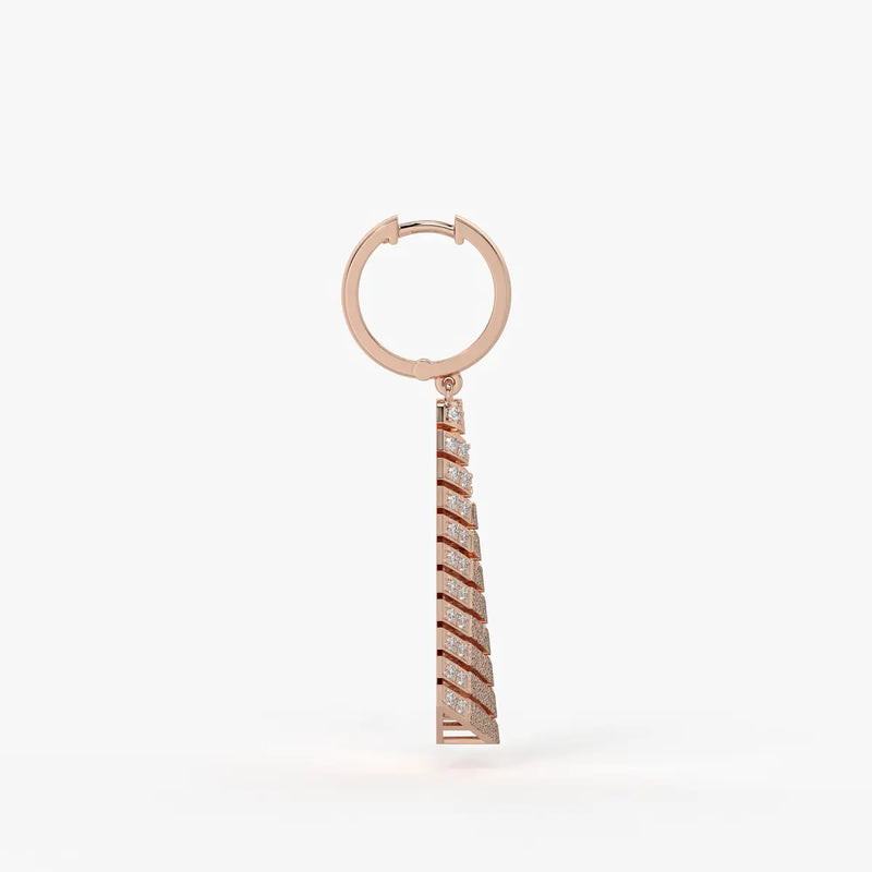 Vantiq Velocity Chevron Earrings