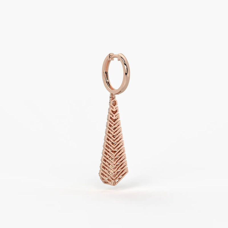 Vantiq Velocity Chevron Earrings