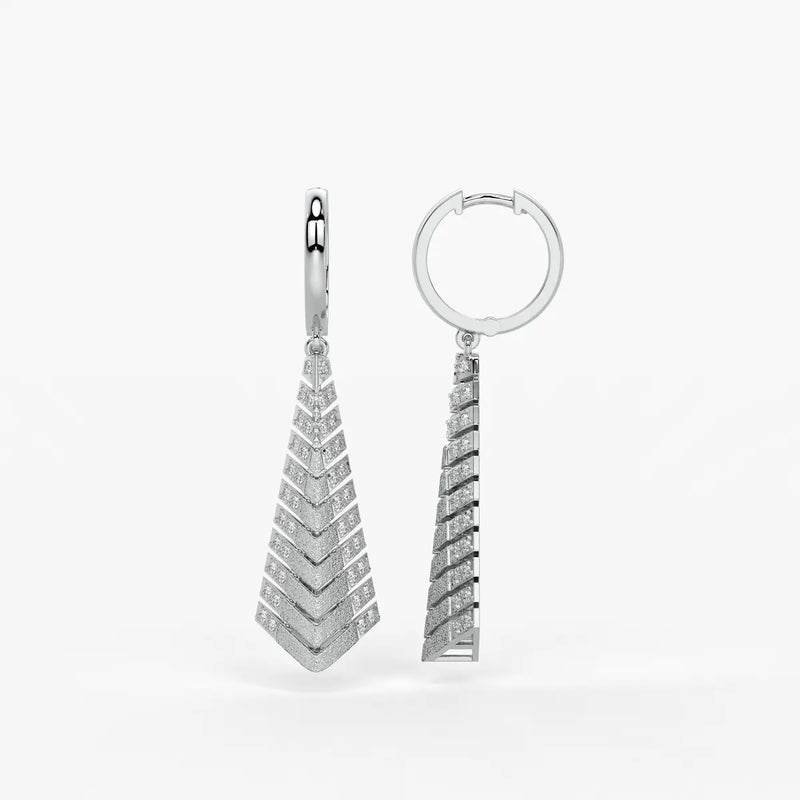 Vantiq Velocity Chevron Earrings