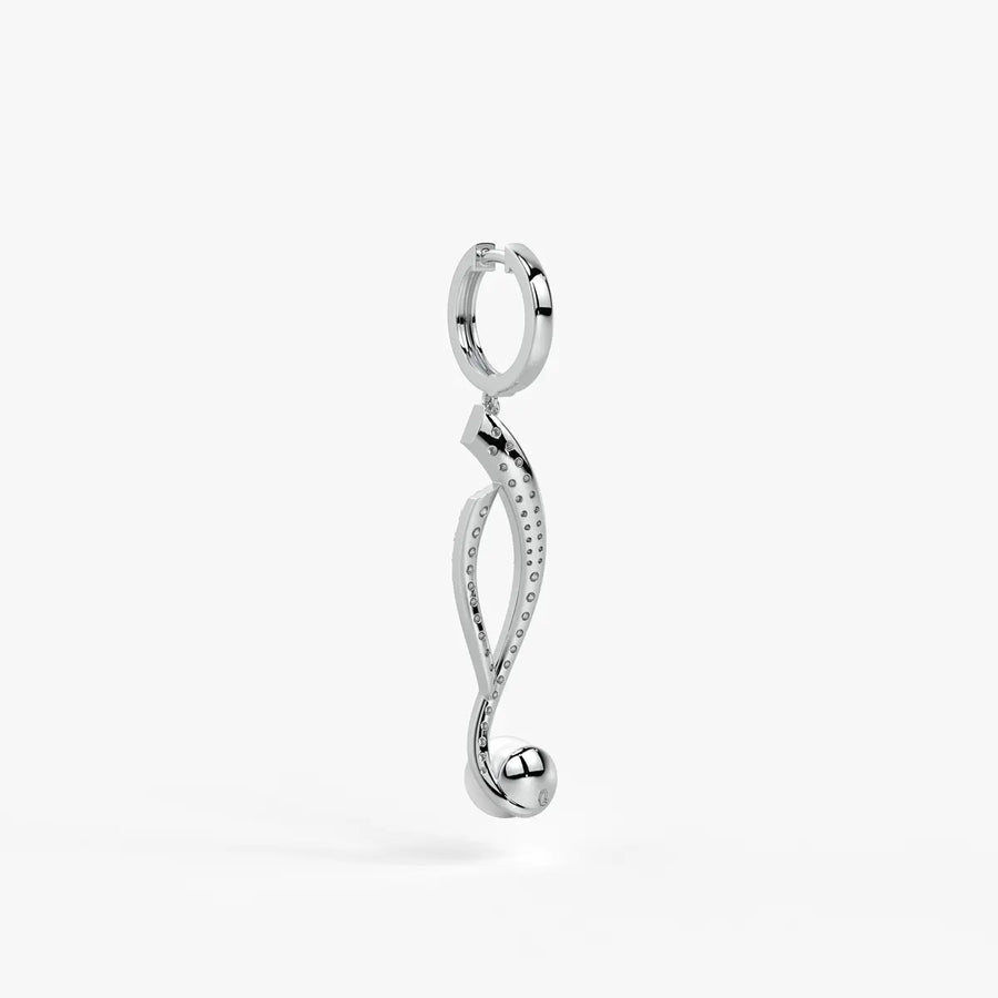 Lumivine Pearl Twist Drop Earrings