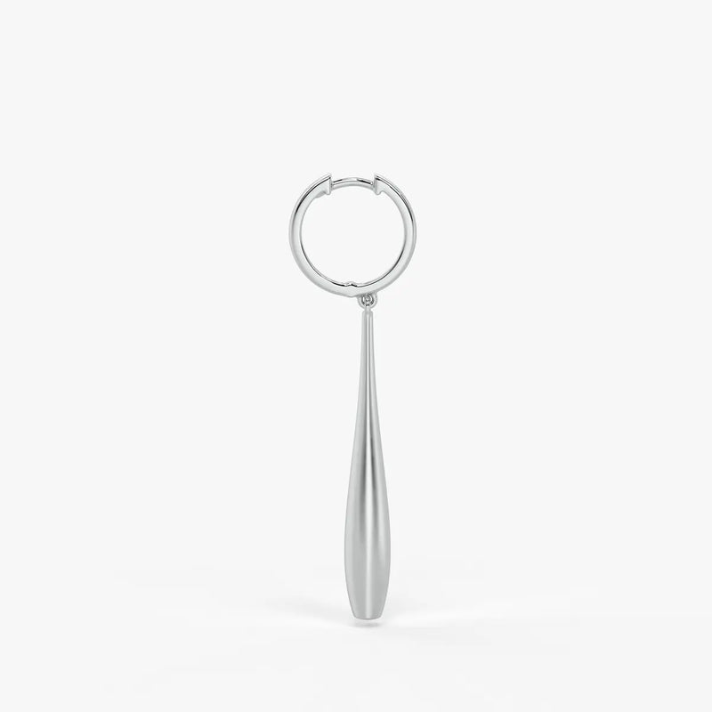 Elara Sway Drop Hoop Earrings