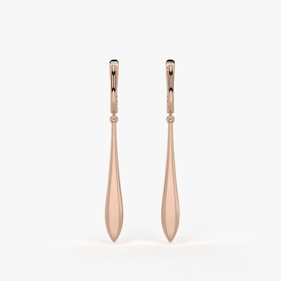Auralith Petal Drop Earrings
