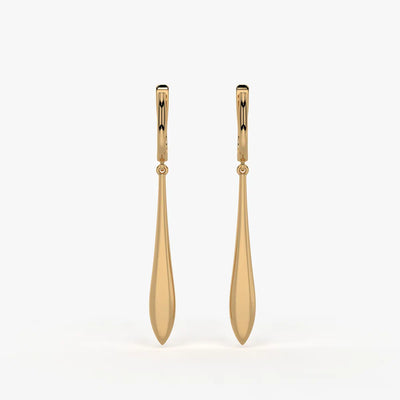 Auralith Petal Drop Earrings