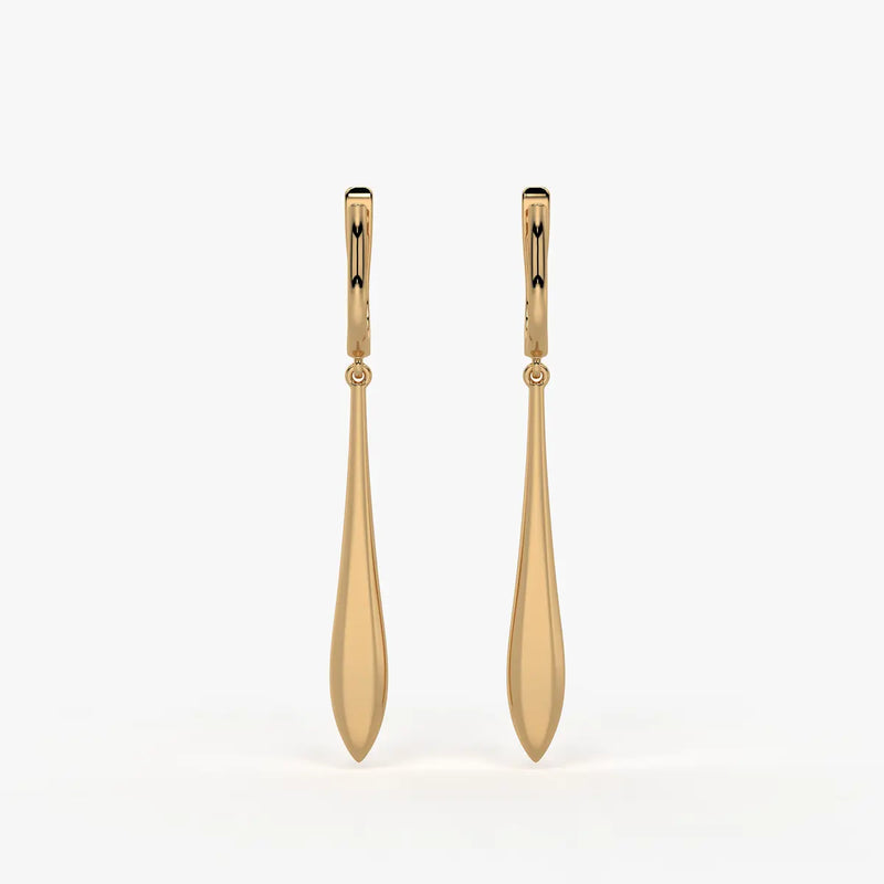 Auralith Petal Drop Earrings