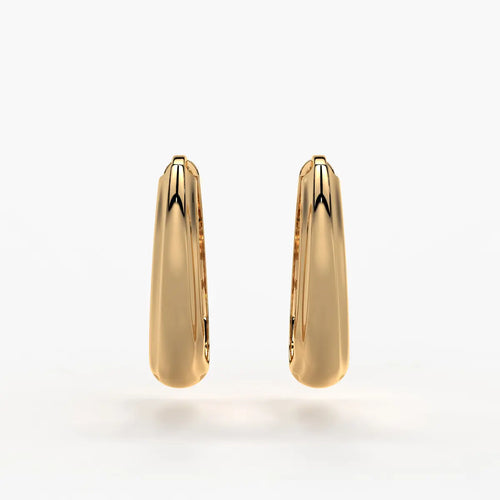 Cymora Dome Hoop Earrings