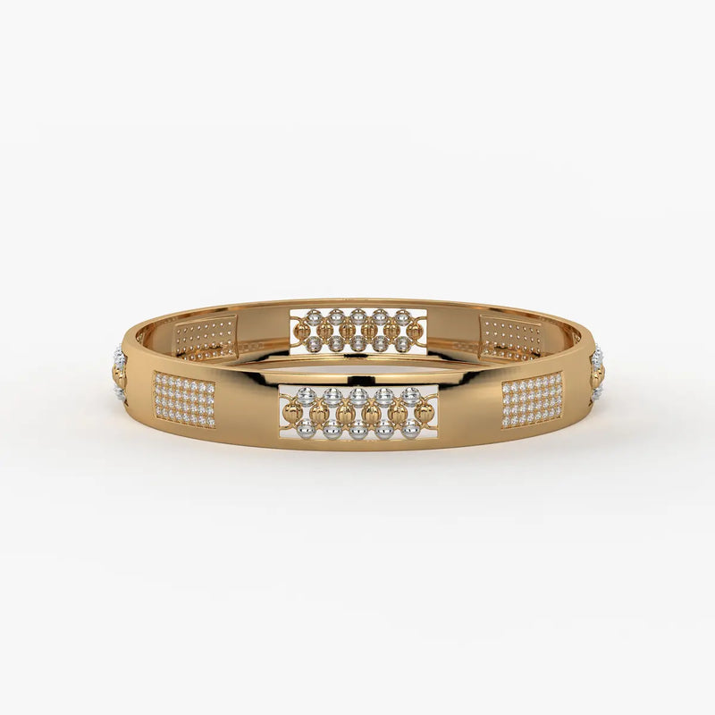 Aurelle Beadline Radiance Bangle