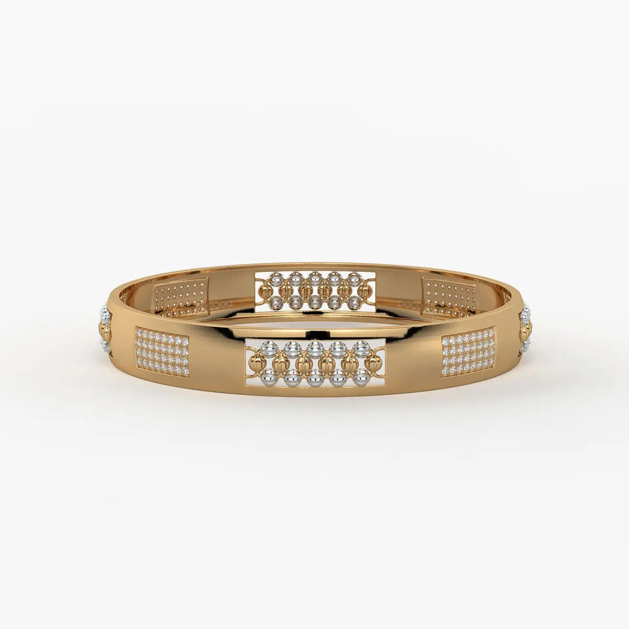 Aurelle Beadline Radiance Bangle