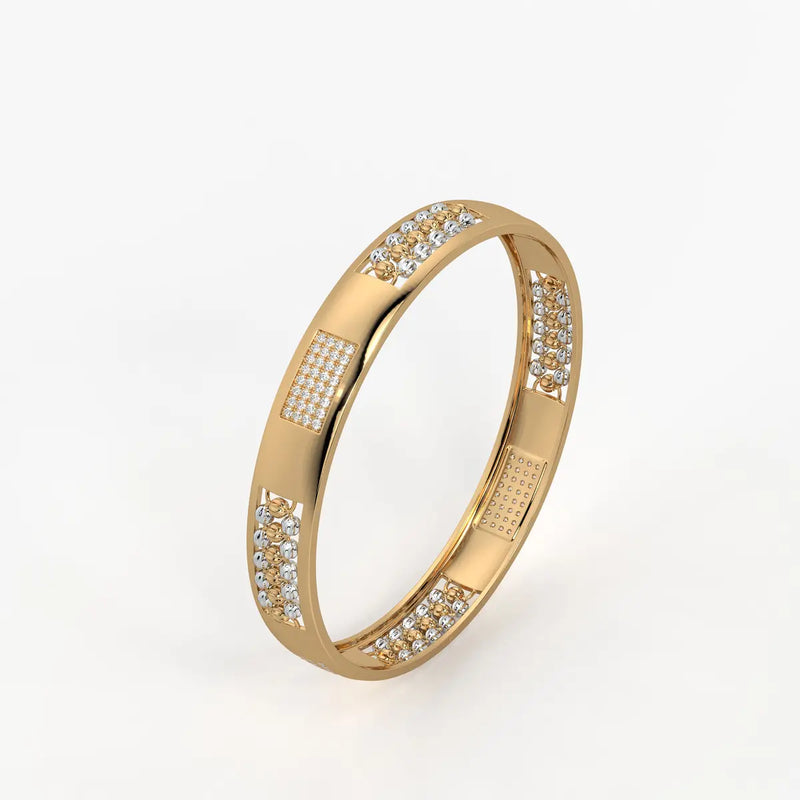 Aurelle Beadline Radiance Bangle