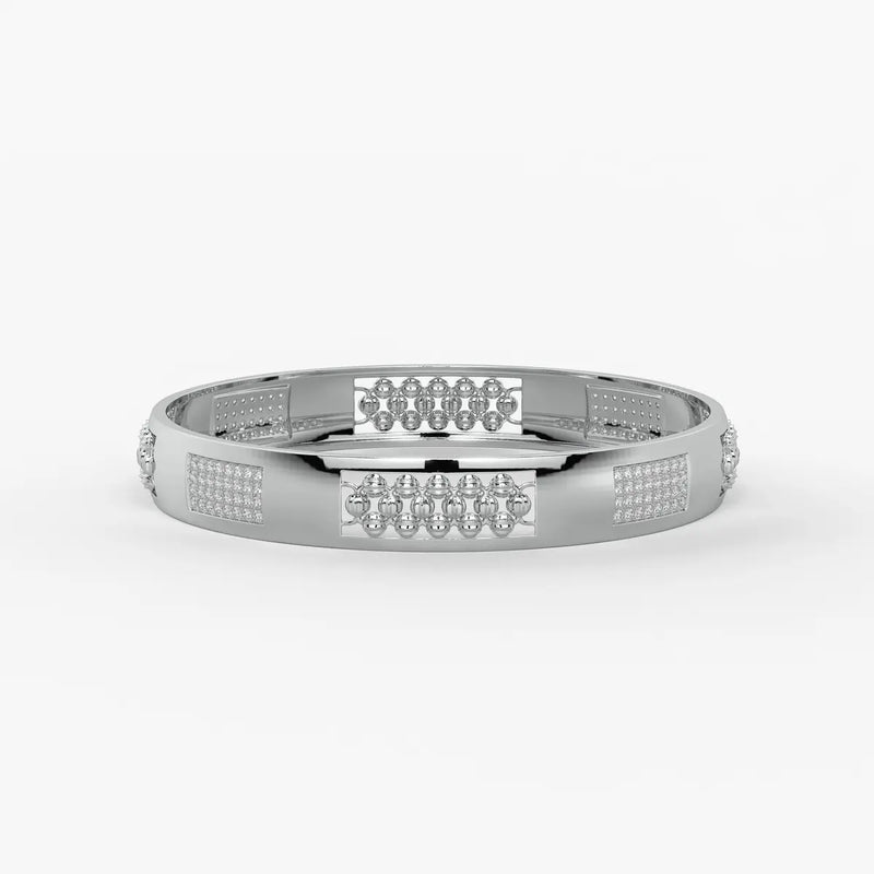 Aurelle Beadline Radiance Bangle