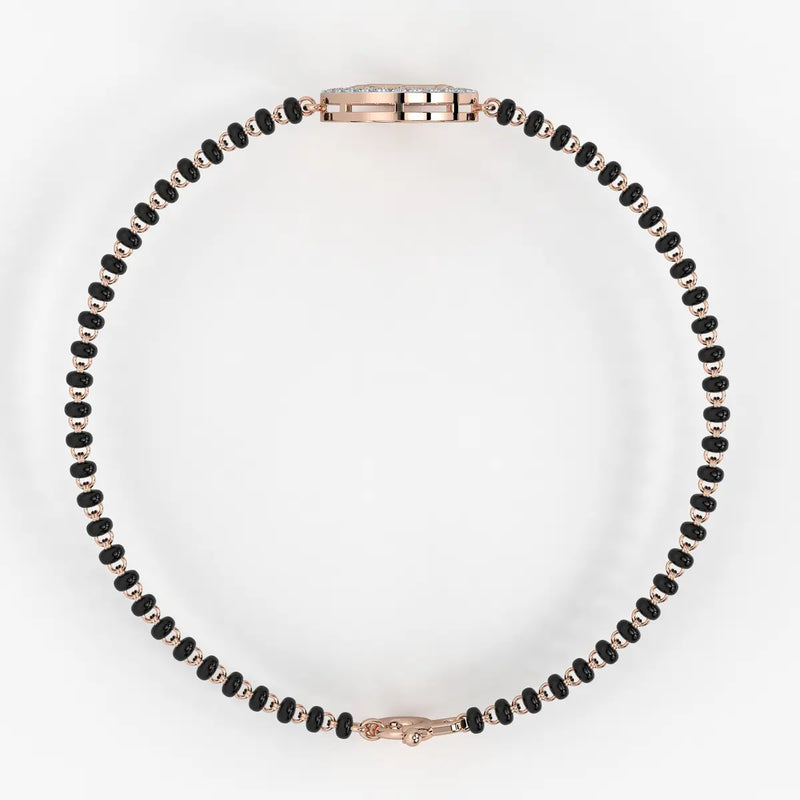 Auspicious Swastik Motif Mangalsutra Bracelet