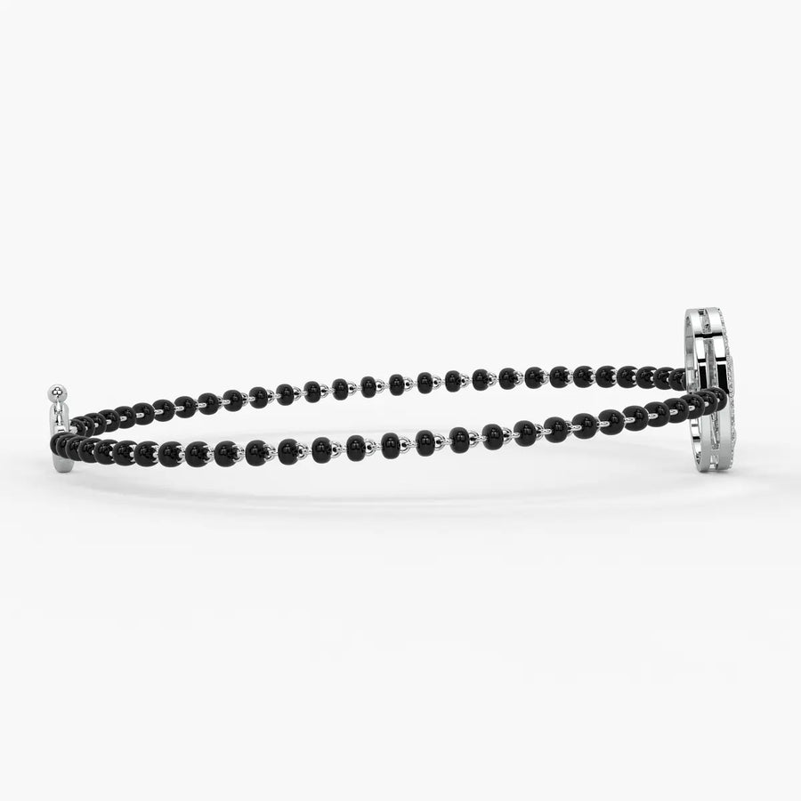 Auspicious Swastik Motif Mangalsutra Bracelet
