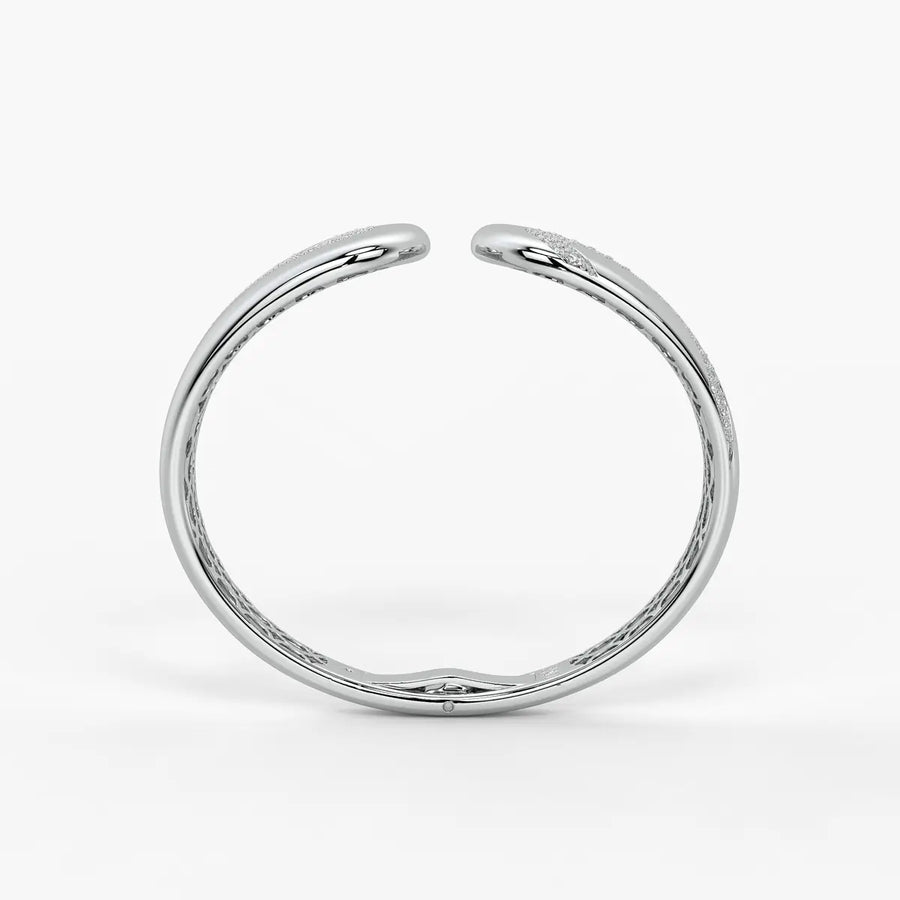 Dual Curve Open Cuff Bracelet
