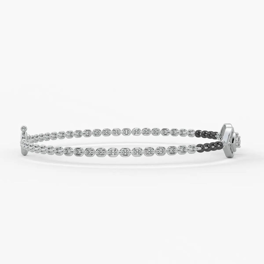Gold Evil Eye Mangalsutra Bracelet