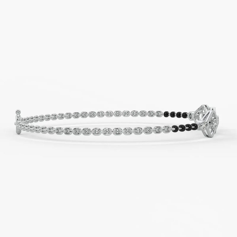 Milano-inspired Diamond Mangalsutra Bracelet