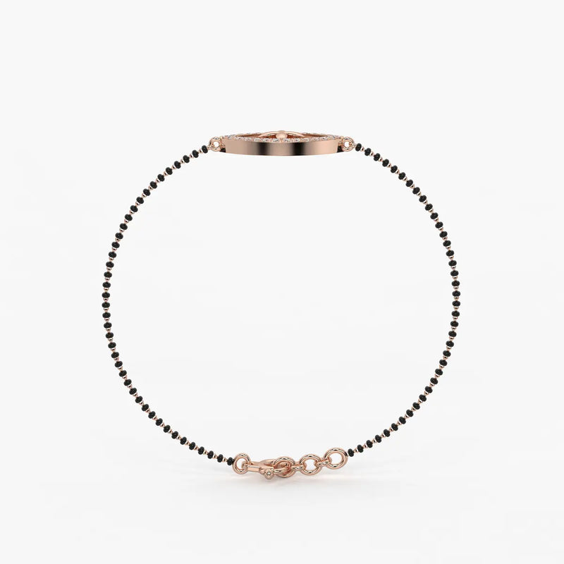 Evil Eye Motif Mangalsutra Bracelet