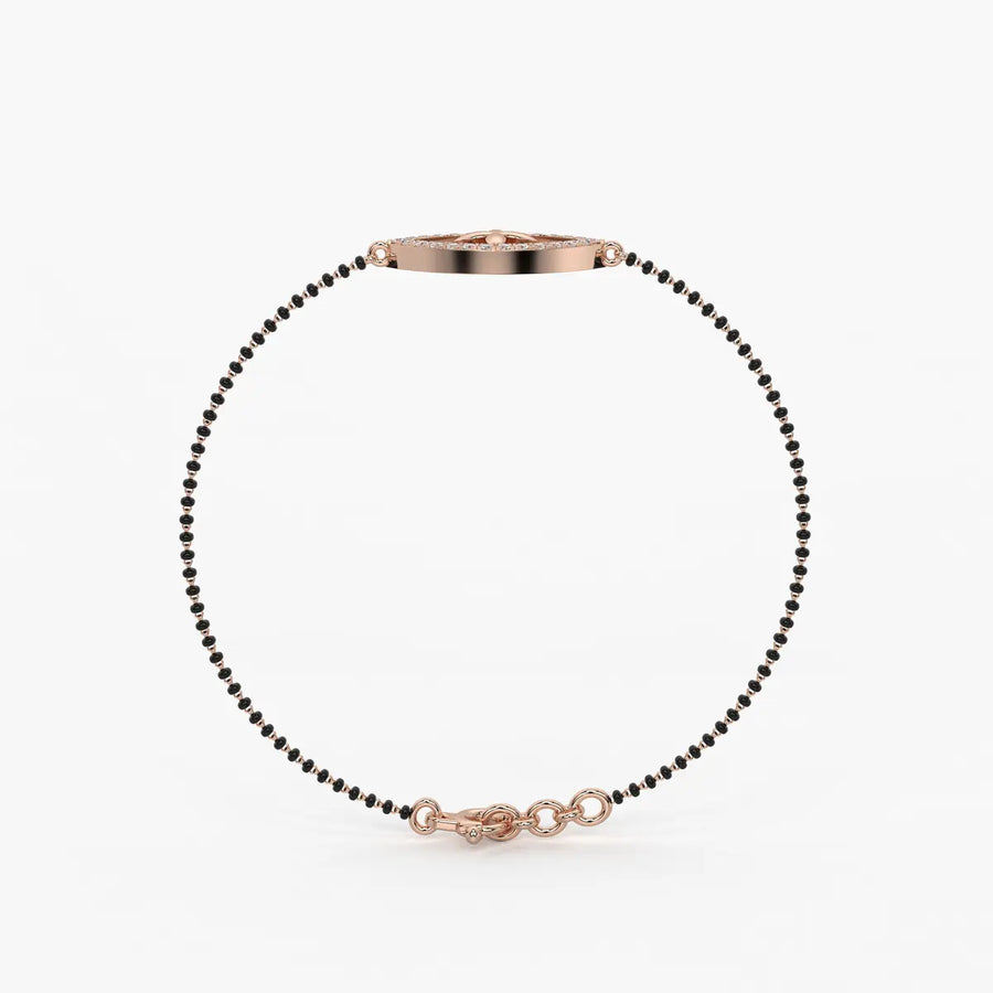 Evil Eye Motif Mangalsutra Bracelet