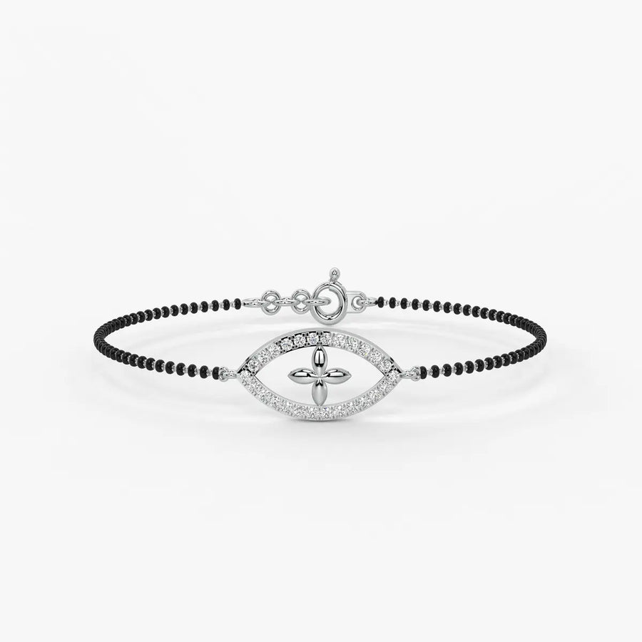 Evil Eye Motif Mangalsutra Bracelet