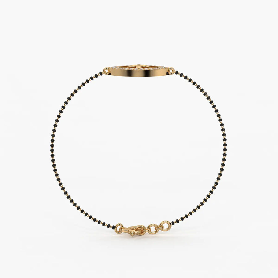 Evil Eye Motif Mangalsutra Bracelet