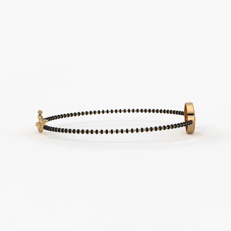 Evil Eye Motif Mangalsutra Bracelet
