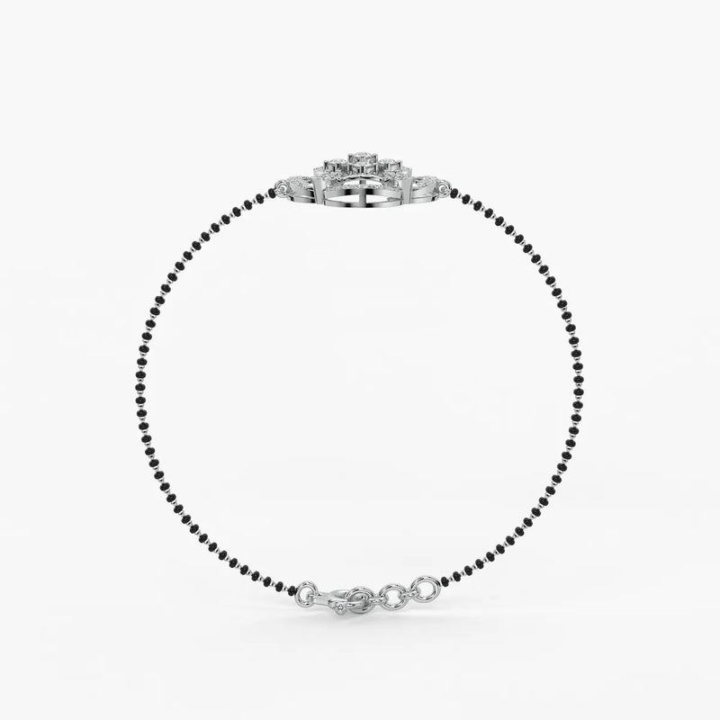 Bloom Flower Mangalsutra Bracelet