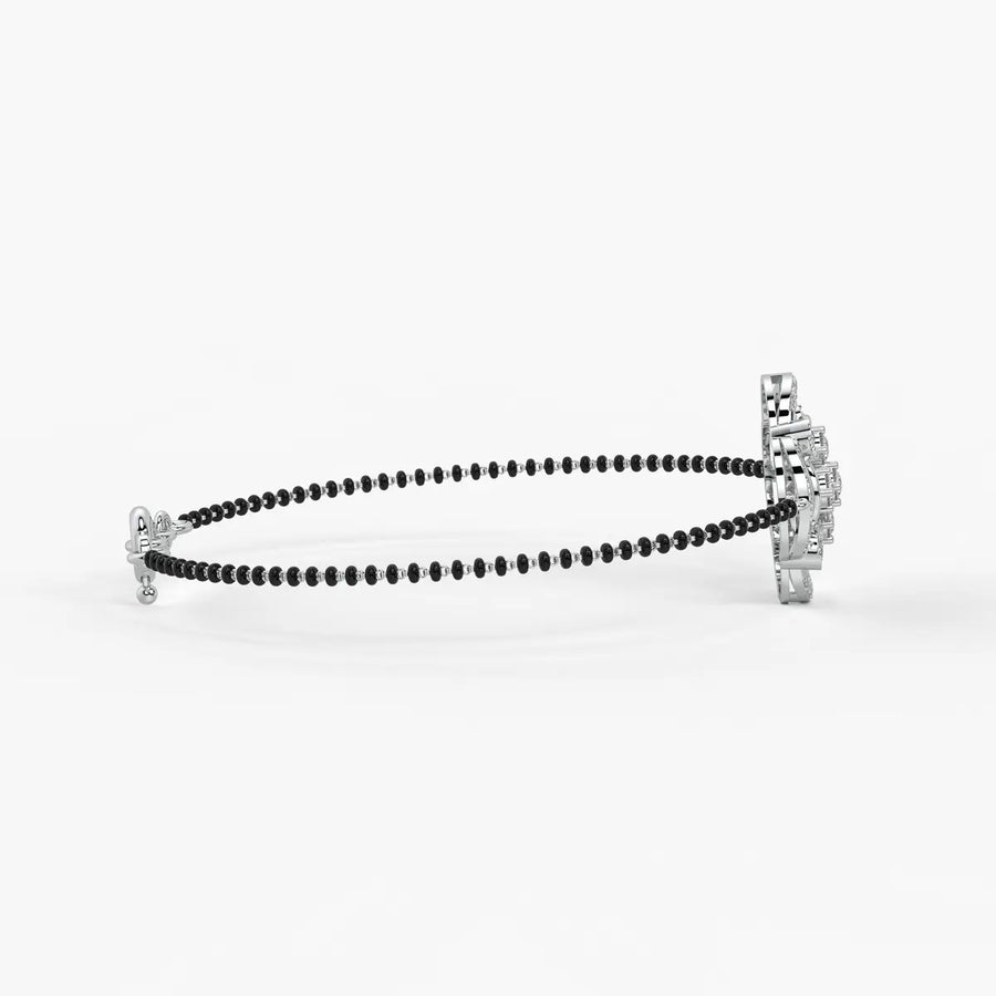Bloom Flower Mangalsutra Bracelet