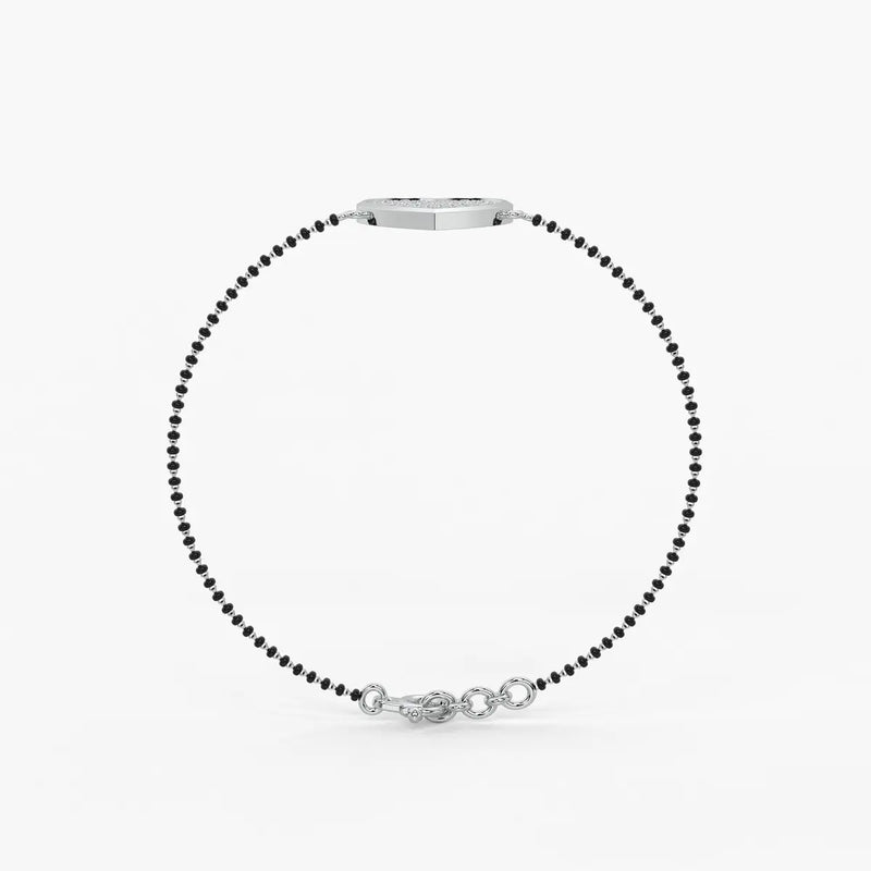 Radiant Heart Mangalsutra Bracelet
