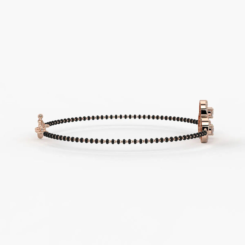 Trinity Circle Mangalsutra Bracelet