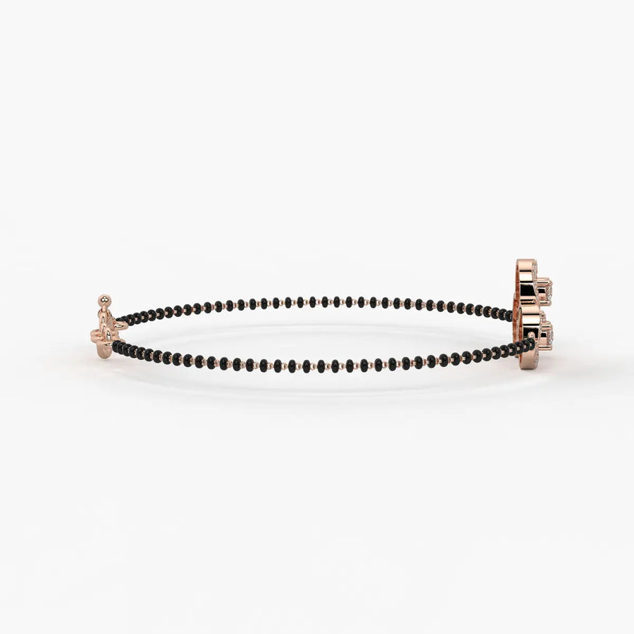 Trinity Circle Mangalsutra Bracelet