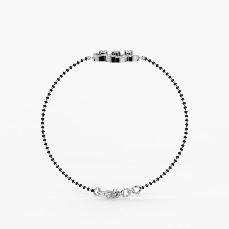 Trinity Circle Mangalsutra Bracelet