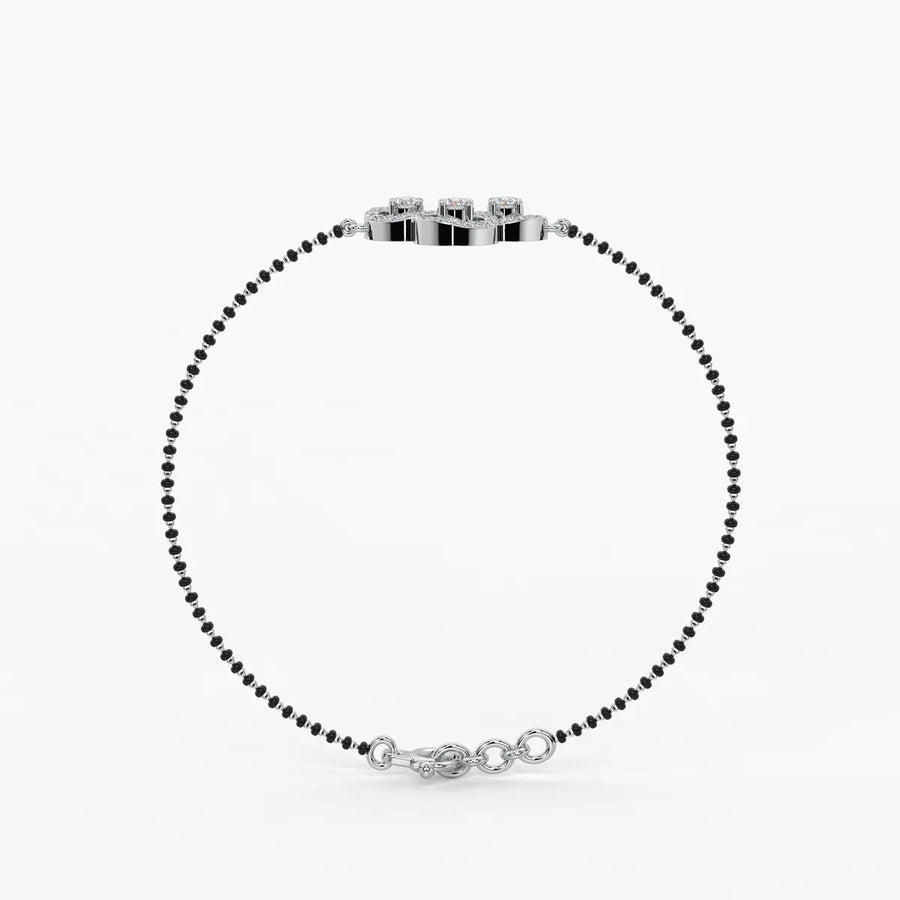Trinity Circle Mangalsutra Bracelet