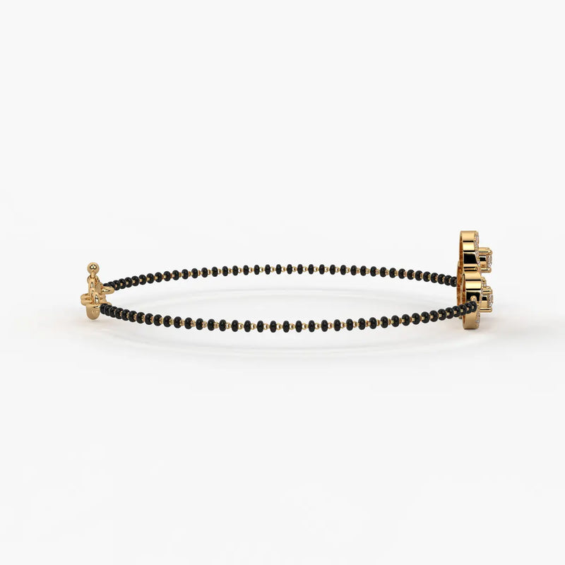 Trinity Circle Mangalsutra Bracelet
