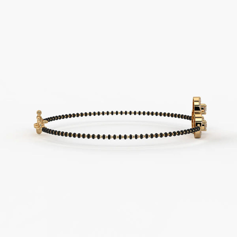 Trinity Circle Mangalsutra Bracelet