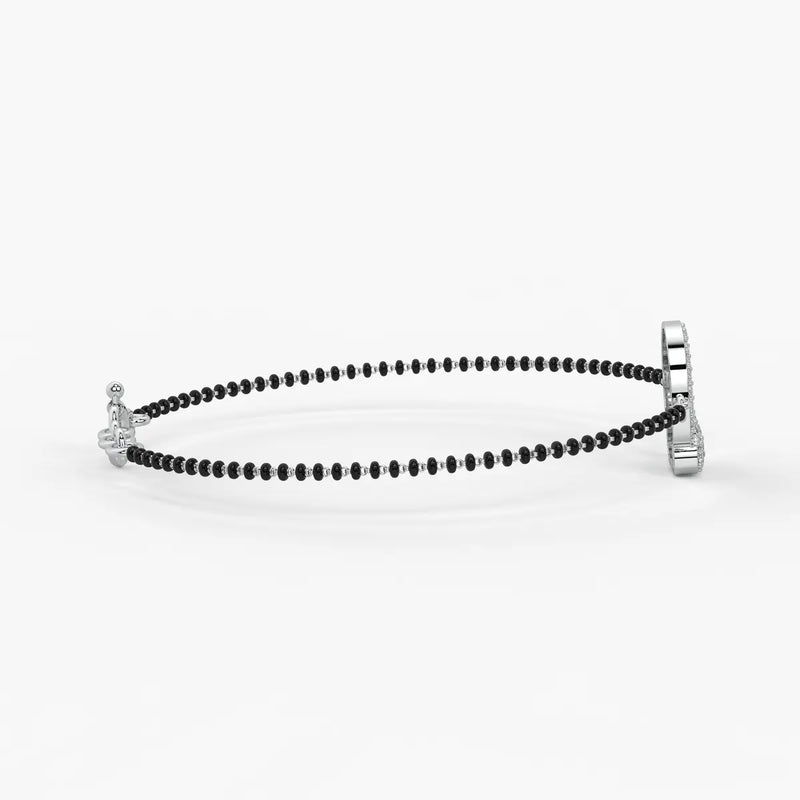 Floral Halo Mangalsutra Bracelet