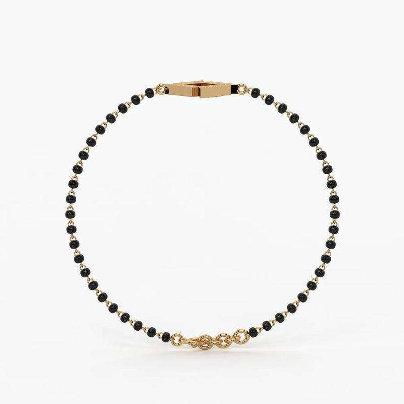 Square Frame Mangalsutra Bracelet