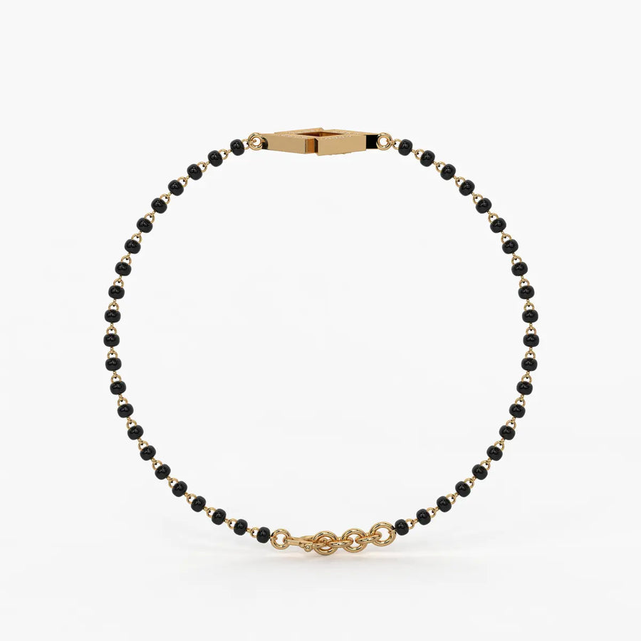Square Frame Mangalsutra Bracelet