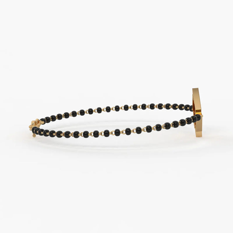 Square Frame Mangalsutra Bracelet