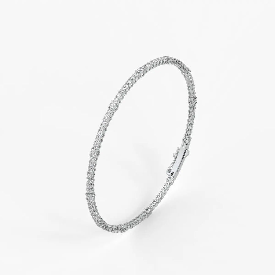 Aurevyn Diamond Silque Tennis Bracelet