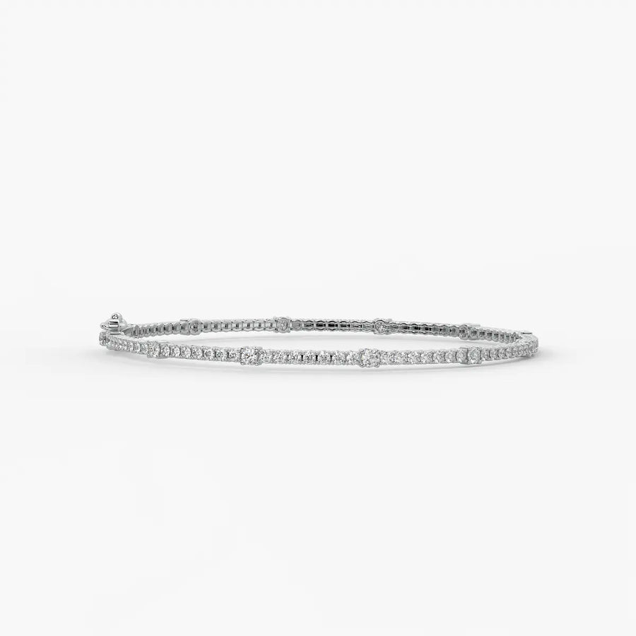 Aurevyn Diamond Silque Tennis Bracelet