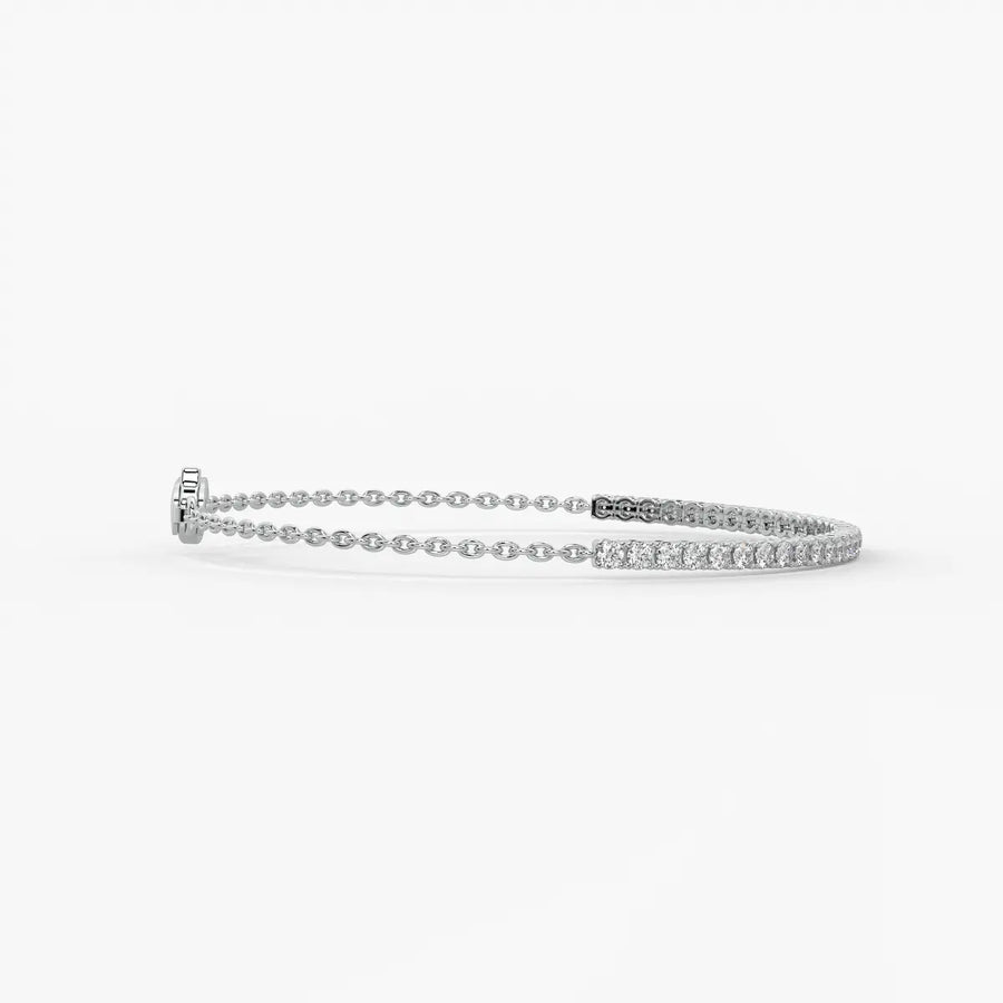 Serelune Diamond Flexi Tennis Bracelet